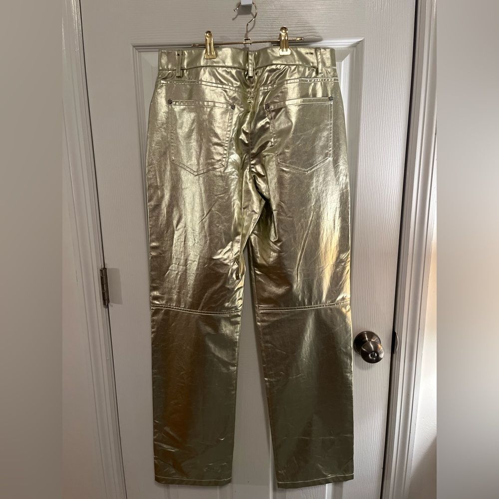 NWT TWP Elegant Metallic Pants - Picture 4 of 8